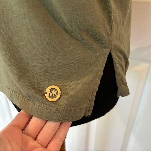 Michael Kors Olive Green Blouse | Size S - Picture 2 of 7